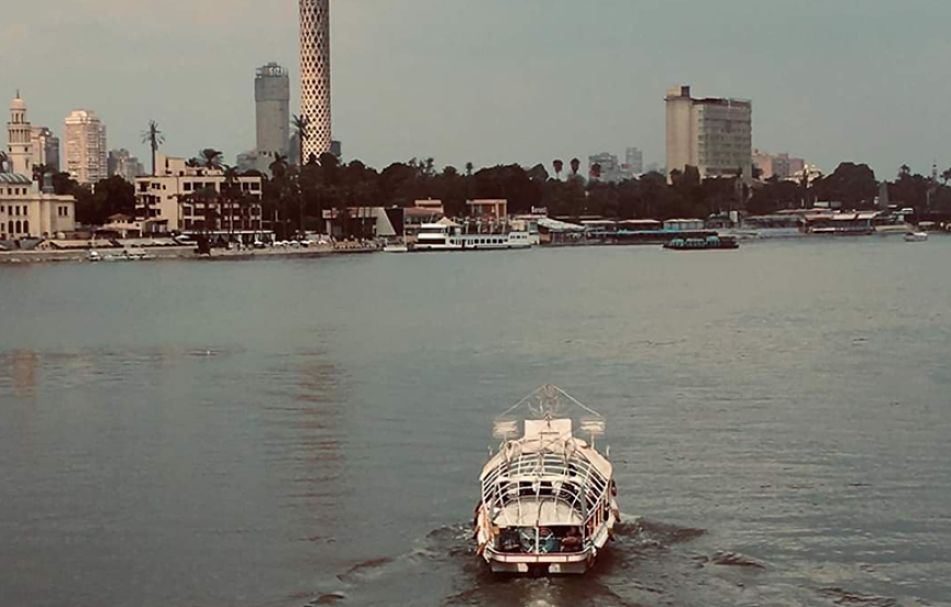 Felucca by Night on the Nile